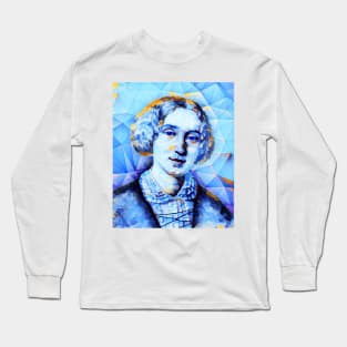 George Eliot Portrait | George Eliot Artwork | George Eliot Painting 10 Long Sleeve T-Shirt